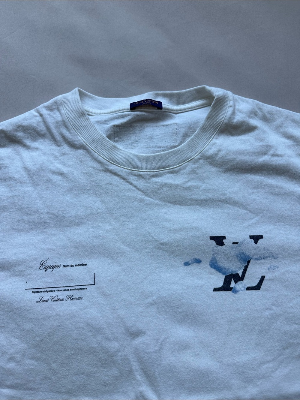 LOUIS VUITTON AW20 CLOUD COLLECTION STAFF SHIRT